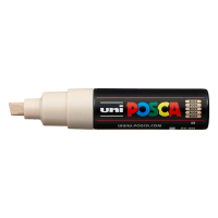 POSCA PC-8K acrylmarker beige (8 mm schuin) 424196