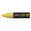POSCA PC-8K acrylmarker geel (8 mm schuin) 424204 - 1