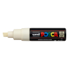 POSCA PC-8K acrylmarker ivoor (8 mm schuin) 424203 - 1