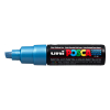 POSCA PC-8K acrylmarker metallic blauw (8 mm schuin)