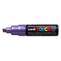 POSCA PC-8K acrylmarker metallic paars (8 mm schuin) 424228