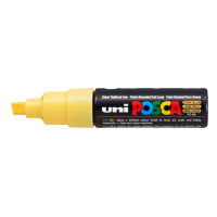 POSCA PC-8K acrylmarker strogeel (8 mm schuin) 424206
