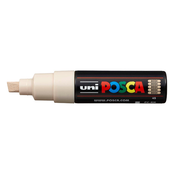 POSCA PC-8K verfmarker beige (8 mm schuin) PC8KBE 424196 - 1