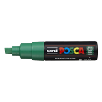 POSCA PC-8K verfmarker donkergroen (8 mm schuin) PC8KVF 424224