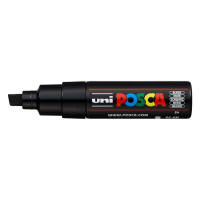 POSCA PC-8K verfmarker zwart (8 mm schuin) PC8KN 424209
