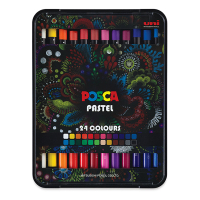 POSCA Pastel pastelkrijt (24 stuks) KPA100/24001 424477