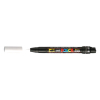 POSCA brush PCF-350 acrylmarker wit (1 mm penseel)