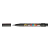 POSCA brush PCF-350 acrylmarker zwart (1 mm penseel) 424004 - 1
