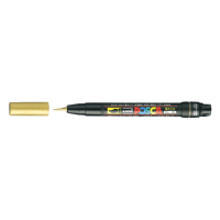 POSCA brush PCF-350 verfmarker goud (1 mm penseel) PCF350OR 424005