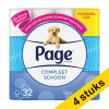 Aanbieding: 4x Page Compleet Schoon toiletpapier (32 stuks) SPA04004 - 1