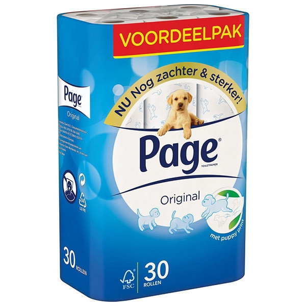 Page Compleet Schoon toiletpapier (16 rollen) SPA00028 - 1