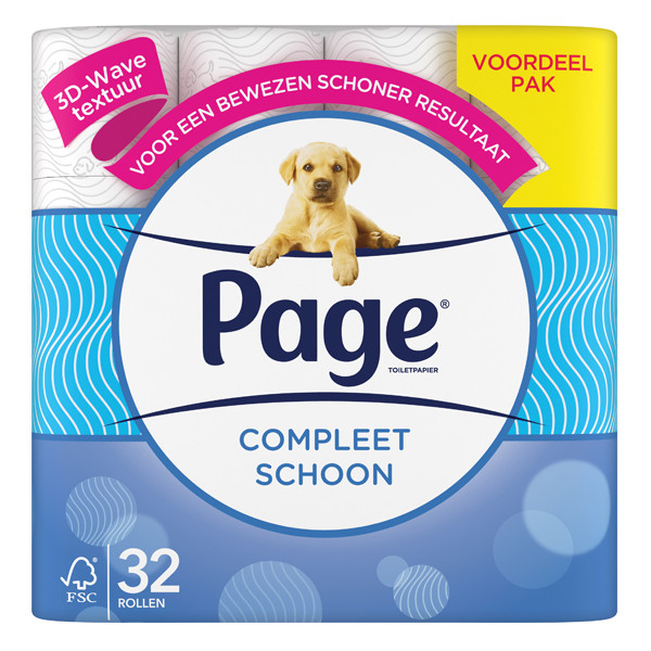 Page Compleet Schoon toiletpapier (32 stuks)  SPA00183 - 1