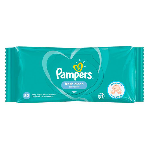 Pampers Fresh Clean billendoekjes (52 stuks)  SPA00115 - 1