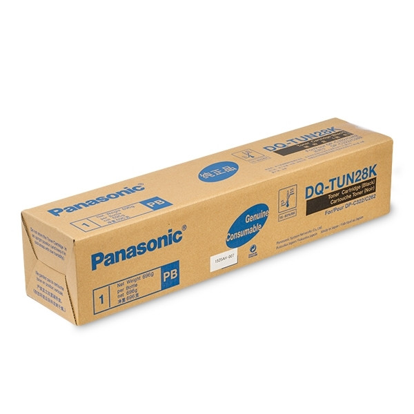 Panasonic DQ-TUN28K toner zwart (origineel) DQ-TUN28K 075200 - 1