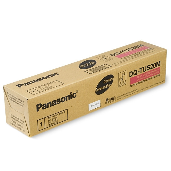 Panasonic DQ-TUS20M toner magenta (origineel) DQ-TUS20M 075186 - 1