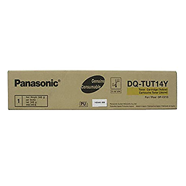 Panasonic DQ-TUT14Y toner geel (origineel) DQ-TUT14Y 075284 - 1