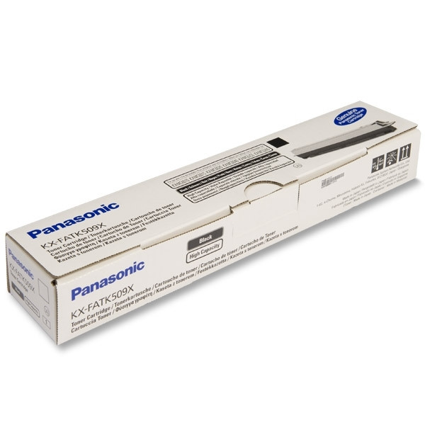 Panasonic KX-FATK509X toner zwart hoge capaciteit (origineel) KXFATK509X 075222 - 1