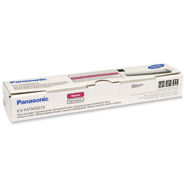 Panasonic KX-FATM507X toner magenta hoge capaciteit (origineel) KXFATM507X 075218 - 1