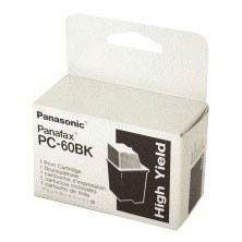 Panasonic PC-60BK inktcartridge zwart (origineel) PC60BK 032348 - 1