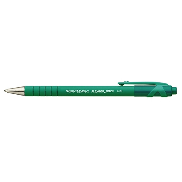 Papermate Flexgrip Ultra RT balpen groen (1 mm) S0190453 237108 - 1