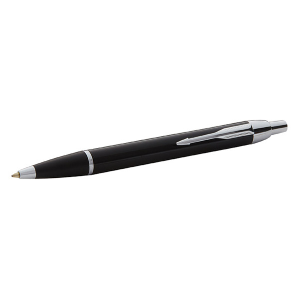 Parker IM met balpen en vulpen zwart/chrome (blauwe inkt) 2093215 214049 - 3