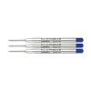 Parker Quinkflow balpen navulling medium blauw (3 stuks) 424488 - 1