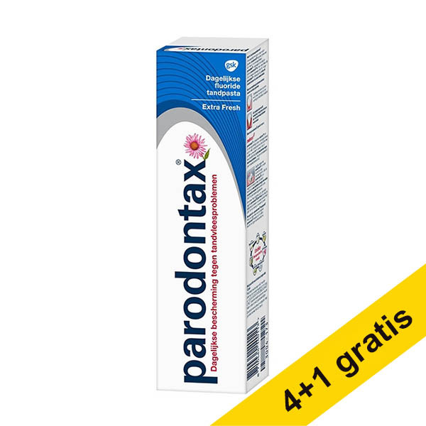 Aanbieding: 5x Parodontax Extra Fresh tandpasta (75 ml) SPA04453 - 1