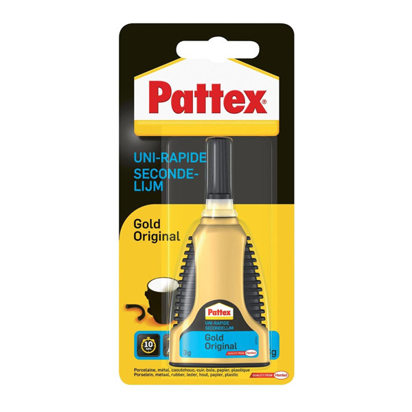 Pattex Gold secondelijm original tube (3 gram) 1432563 2898261 206226 - 1