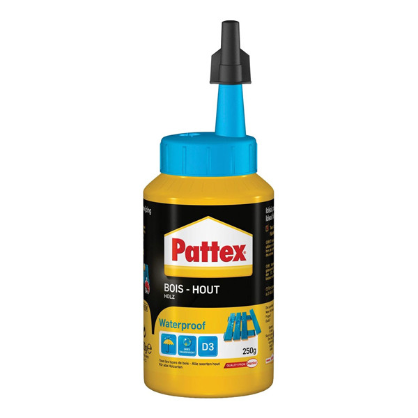 Tandheelkundig Thespian Ondergeschikt Pattex Waterproof houtlijm flacon (250 gram) Pattex 123inkt.be
