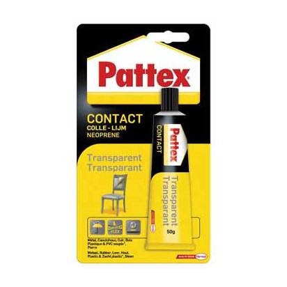 Pattex contactlijm transparant tube (50 gram) 1563743 206211 - 1