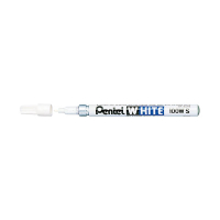 Pentel 100W-Small industriële paint marker wit (1 mm rond) 494634