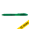 Aanbieding: 12 x Pentel Energel BL107 rollerpen groen 210058 - 1