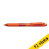 Aanbieding: 12 x Pentel Energel BL107 rollerpen oranje 210060 - 1