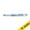 Aanbieding: 12x Pentel K230M gelpen zilver 210184 - 1