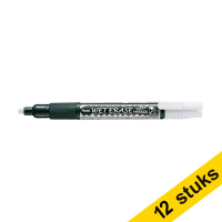 Aanbieding: 12x Pentel SMW26 krijtstift wit (1,5 - 4,0 mm schuin)