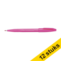 Aanbieding: 12x Pentel Sign S520 fineliner roze (0,8 mm)