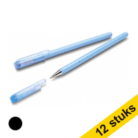 Aanbieding: 12x Pentel antibacteriële Balpen BK77AB zwart