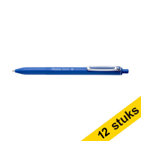 Pentel Aanbieding: 12x Pentel iZee BX470 balpen blauw  210162