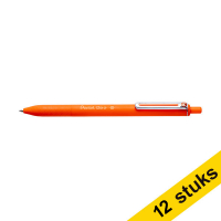 Aanbieding: 12x Pentel iZee BX470 balpen oranje