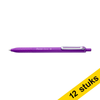 Aanbieding: 12x Pentel iZee BX470 balpen violet