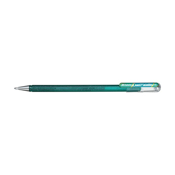 Pentel Dual Metallic gelpen groen/metallic blauw 210190 - 1