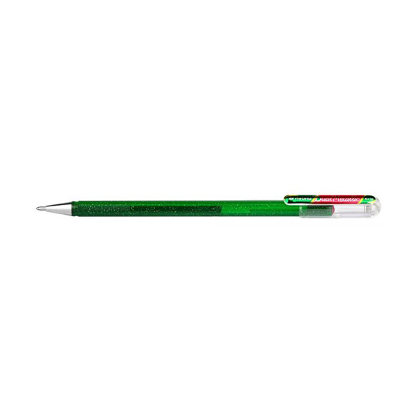 Pentel Dual Metallic gelpen groen/metallic rood 210198 - 1