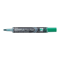 Pentel Flex-Feel whiteboard marker met flex tip groen (1,5 - 4,5 mm rond) 016895 210366