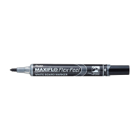 Pentel Flex-Feel whiteboard marker met flex tip zwart (1,5 - 4,5 mm rond) 016867 210363