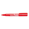 Pentel Green-Label NN50 permanent marker rood (1,3 - 3 mm rond)