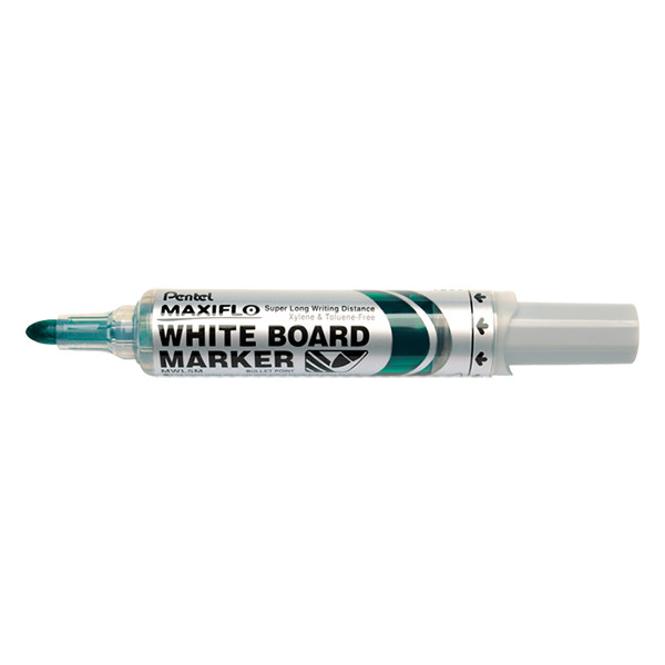 Pentel Maxiflo whiteboard marker groen (3 mm rond) MWL5M-DO 246365 - 1