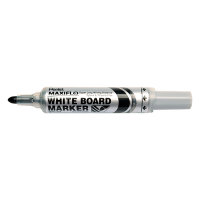 Pentel Maxiflo whiteboard marker zwart (3 mm rond) MWL5M-AO 246367
