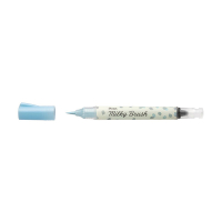 Pentel Milky XGFH-PSX brushpen pastelblauw 020538 210228