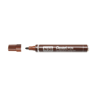 Pentel N50 permanent marker bruin N50-EE 210327