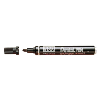 Pentel N50 permanent marker zwart (1,5 mm rond) PEN50BK 210002